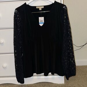 Black Micheal kors blouse